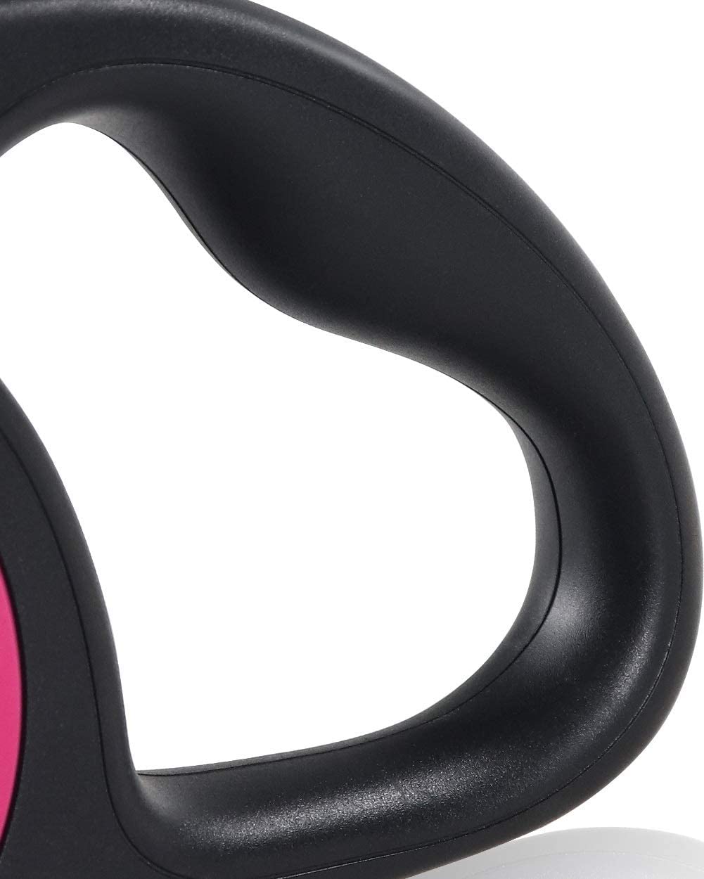  Taglory Correa Extensible Perro medianos y pequeño, Cuerda para Perros retractil, Nylon Fuerte Adecuado para Perros de hasta 20 kg, sin enredo y manija Antideslizante,Rosa 