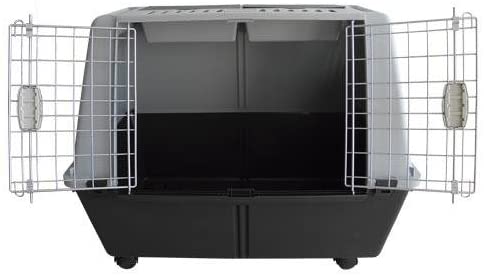  Trasnportín doble de coche para perros 100x60x66(alt) cm 