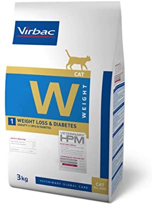  Veterinary Hpm Virbac Hpm Gato W1 Weight Loss&Diabetes 3Kg Virbac 00937 3000 g 