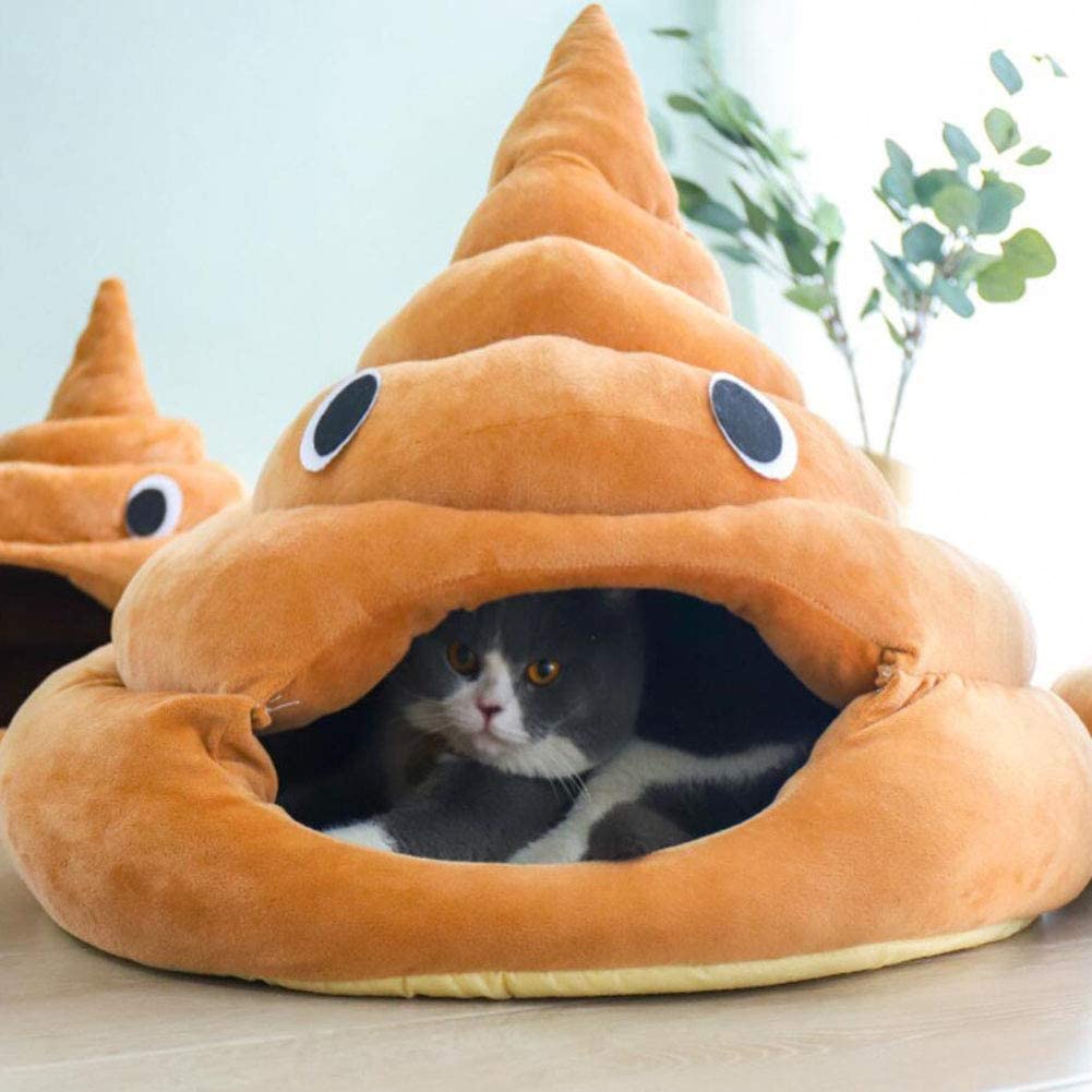  XB Lindo canil Caja para Gatos Trompeta Nido Mascota Moda Almohadilla para Perro Alfombra Lavable de una Pieza Cama para Mascotas Camas para Perros Perrera casa para Perros 
