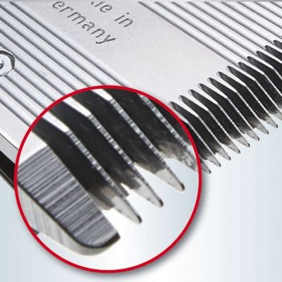 - Moser WangadoA corte max 45 (Type 1245) corte Moser (Type 1245) profesional para animales, eléctrico, Con motor 45 Watt. Con cabezal de corte de 3 mm, seguridad culata