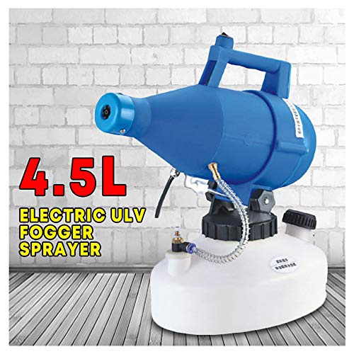4.5L Ultra Baja Capacidad Atomizador Eléctrico ULV Nebulizador Pulverizador Portátil Eléctrica Pulverizador Térmico Fogger Máquina De Desinfección Atomizador Adecuado Para Farm Hotel Escuela Patio