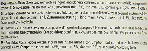 almo nature Dog HFC Cuisine Vacuno y Jamón - Paquete de 24 x 95 gr - Total: 2280 gr
