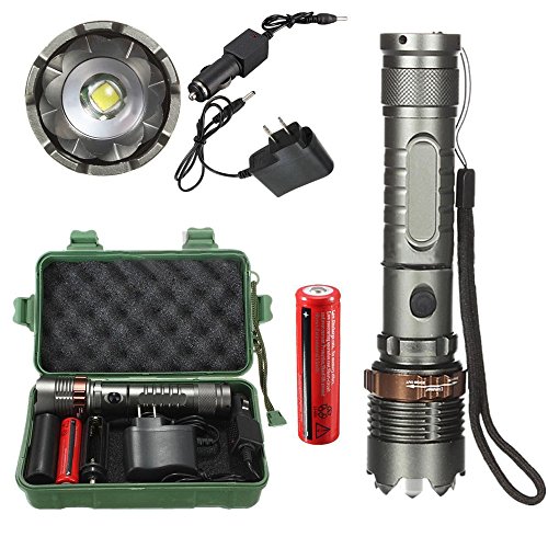 Amlaiworld 5000LM X800 T6 LED Linterna Antorcha Lámpara G700 Kit Luz