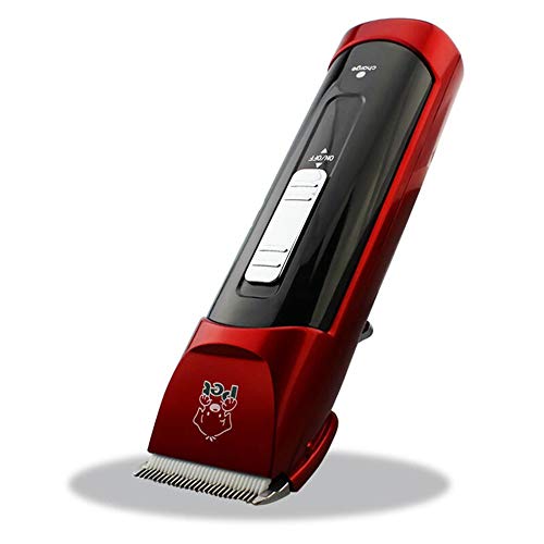 BASMPP Cortapelos Perros Kit De Aseo Cortapelos para Mascotas Cortadoras De Peluquería para Animales Cortadora Profesional para Perros Gato Cortador De Pelo Eléctrico con Guías De Peine