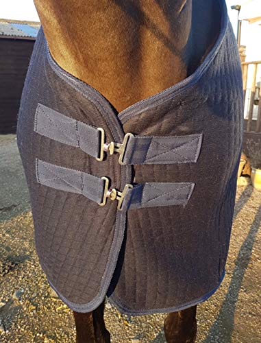 BAX Equine - Alfombra térmica de Viaje para Caballo de Forro Polar de 1,5 m