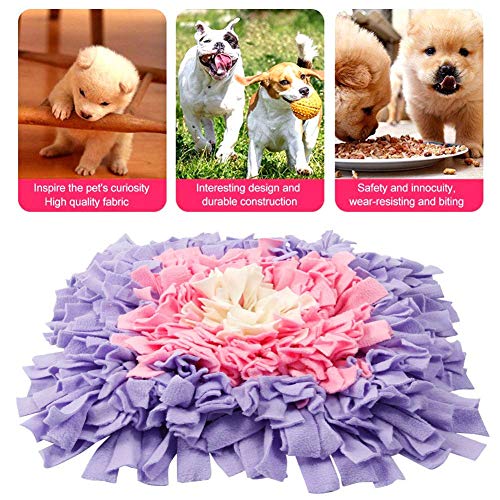 BENHAI Snuffle Mat Alfombra Olfato Perro Esterilla de Perro Grande Estera de Snuffle de liberación de estrés Tapete de Entrenamiento para Cachorros 1
