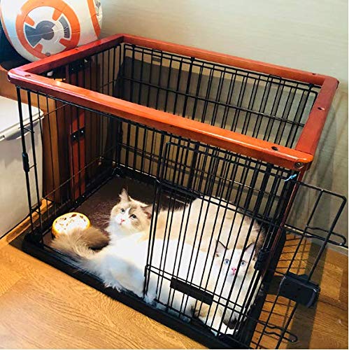Caseta para Perros, Mascotas Pequeñas Y Medianas, Cerca Interior, Gato, Uso General, 71 X 56 X 60 Cm Sin Inodoro