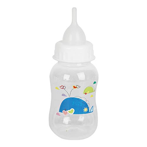 CHYIR - Juego de botella de lactancia para cachorros y gatos, con 2 pezones de repuesto, 1 cepillo para pezón, juego de cuidado de leche, para perros, cachorros, gatos, mascotas de 150 ml