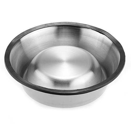 Cuenco de perro de acero inoxidable antideslizante Pet Food alimentador cuencos portátiles de agua Contenedores para casa viaje al aire libre