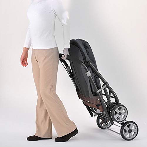 DFLY Cochecitos Plegable Ligero para Perros, Carritos para Mascotas con Ruedas De 4 Ruedas para Gatos Y Perros Pequeños Y Medianos De hasta 30 Kg, Freno De Seguridad, Accesorios para Mascotas