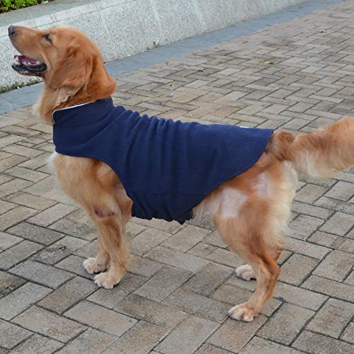 ERCZYO Ropa for Mascotas Ropa de otoño e Invierno for Mascotas Ropa for Perros Labrador Golden Retriever Ropa for Perros (Color : Blue, Size : 3XL)