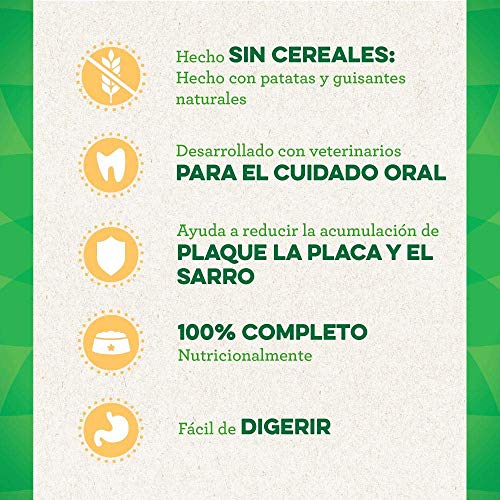 Greenies Snack dental Greenies grain free regular  para perros de 11 kg a 22 kg, bolsa de 170 g (Pack de 6)