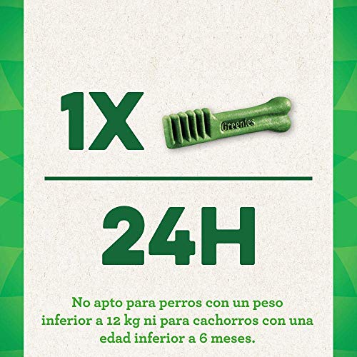 Greenies Snack dental Greenies grain free regular  para perros de 11 kg a 22 kg, bolsa de 170 g (Pack de 6)