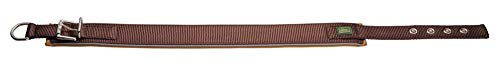 Hunter Collar de Neopreno Reflectante, para Perros, Marrón (Caramelo), Tamaño 60, 49 - 56 cm, 45 mm