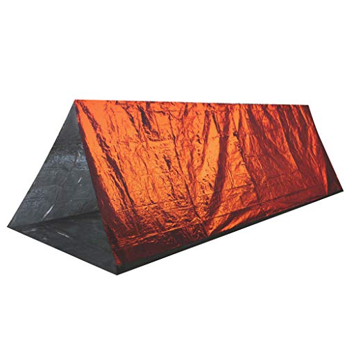 IPOTCH Tienda de Campaña para Acampar Excursionismo Mochila Emergencia Botiquín Fácil Instalación