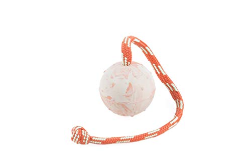 Julius-K9 Pelota de Goma Natural con Nudo, 242BLK-50