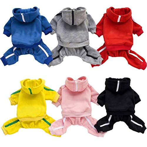 nobrand Primavera Pet Ropa para Perros Mono Mascota Cachorro Gato Ropa para Perro Abrigo Grueso Mascotas Perros Ropa Chihuahua York