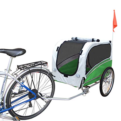 PAPILIOSHOP SNOOPY Remolque y carrito para el transporte de perro perros mascota por bici bicicleta carro bicicletas.
