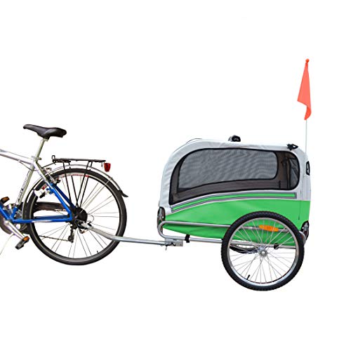 PAPILIOSHOP SNOOPY Remolque y carrito para el transporte de perro perros mascota por bici bicicleta carro bicicletas.