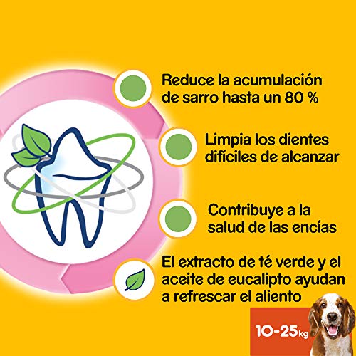 Pedigree - Dentastix Fresh pour moyen chien (10-25kg) - Sachet de 7 bâtonnets à mâcher