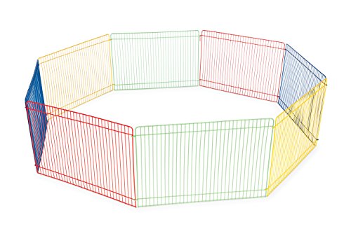Prevue Mascota Productos Multicolor pequeño Pet PLAYPEN 40090