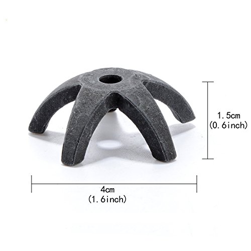 Saim Acuario Decoración Mini pescado Camarón casa refugio cría adornos para Fish Tank, 5pcs