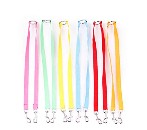 WSCDEH Venta de Productos Acoplador Cuerda de Doble Correa Suministros para Mascotas Arnés Correa Correa del Asiento del Perro Perro Mascota Doble Dos Correas Dobles ME