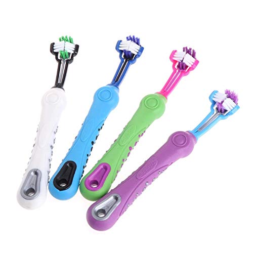 WXG Cepillo de Dientes de Mascotas Mal Aliento de la Limpieza Dental Herramienta de Limpieza