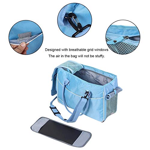 ZHAOXQ Bolso de la manera perros al aire libre los productos del animal doméstico respirable del recorrido al aire llevar bolsas for perros pequeños gatos portadores Mochila Herramientas Correa de hom