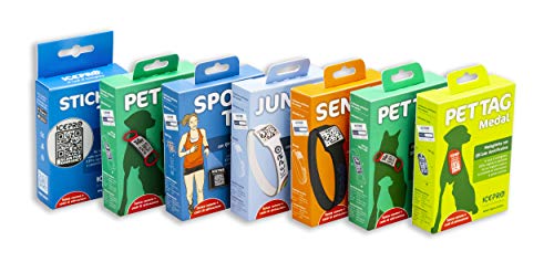 ALL SHOP 0 - Localizador GPS Impermeable para Animales domésticos, tamaño Mediano y Grande