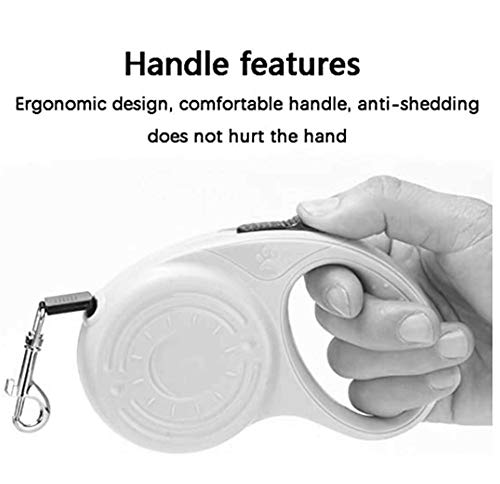 Automático Retráctil,Correas De Nylon Para Mascotas Clásicas Correa Telescópica De Plomo, Verde Resistente Al Desgaste Cuerda De Tracción Resistente A Mordeduras, Para Exteriores Paseos Para Per