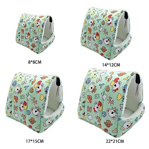 fervortop Algodón Nido Hámster Cama De Hámster Cálido Comodo Alta Elasticidad Multifuncional Algodón De Hámster Hámster Hamaca para Mascotas Pequeñas Medianas Y Grandes