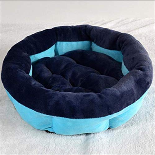 asdf Terciopelo Transpirable Octogonal Kenny Ultra Suave Suave Felpa Nido De Invierno Cálido Gato con Almohadilla Extraíble Colchón para Mascotas, Primer Estilo De Imagen, 40 Cm