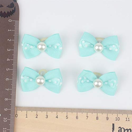 BGDRR Perros pequeños Peluquería Arcos Accesorios for el Pelo Yorkshire for Mascotas Suministros Pinzas for el Cabello Aseo (Color : 13, Size : 10 Pieces)