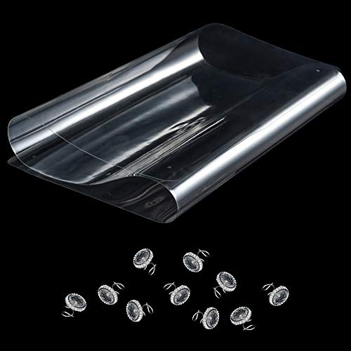 Cizen Furniture Protectors from Cats, Cat Dog Scratching Guard + Twist Pins, Best Protection from Pets Clawing Your Sofa Couch Chair Wall Door (5Pcs, 32Pins)