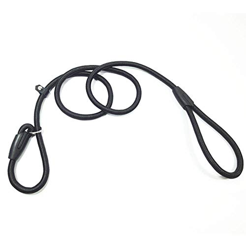Correa De Perro Mascota Correa Para Perro Nylon Correas Para Perros Coloridas Cuerda Para Perros Pequeños Y Medianos Gato Cachorro Caminar Correr Arnés De Plomo Cuerda Con Correa-Negro_El 140X0.8Cm