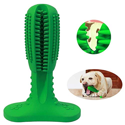 Freyamall Perro Cepillos de Dientes, Goma de Menta, Cachorro Dientes Limpieza Dental Cuidado Bucal, Masajeador, Natural y No tóxico