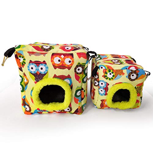 Hamaca de peluche para el invierno, suave, cálida, para hámster, cobayas, rata, chinchillas, etc. large 1