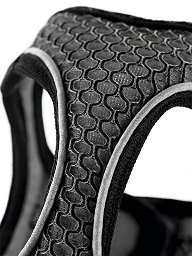 Hunter Arnés Hilo Comfort Malla 3D Reflectante Talla M (Gris Antracita)