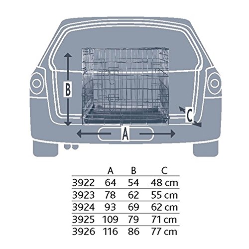 Jaula Transporte Galvanizada, 78x62x55 cm