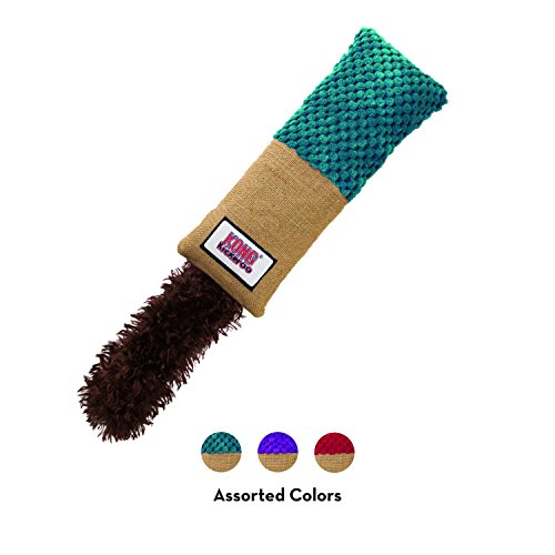 KONG - Kickeroo™ Cuddler - Juguete con hierba gatera de Norteamérica (los colores pueden variar)