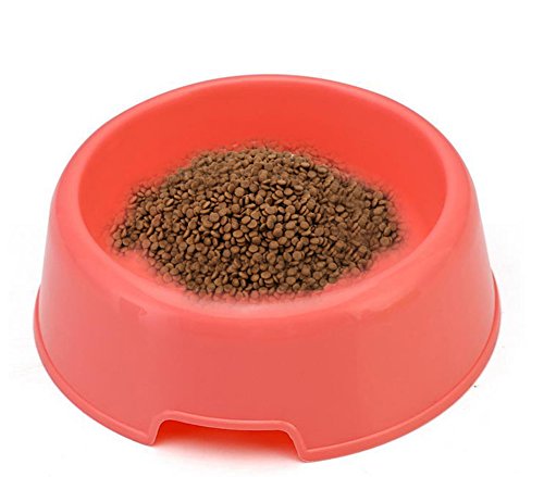 Nikgic Comedero para Mascotas Tipo de Nube Plástico Suministros para Mascotas Bol para Mascotas 1ps (Rosa)