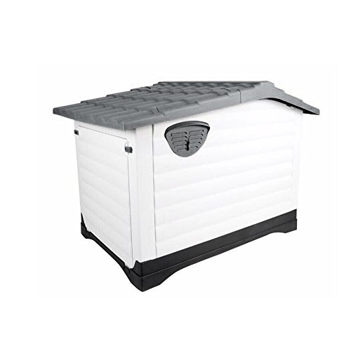 Pet Waterloo Nido de Perro-Nido de Mascotas Jaula de Perro Grande Cage de plástico para Mascotas Retriever de Gato Nido de Gato Extraíble y Lavable Cama de Perro Fossa Outdoor Dog House Waterproof
