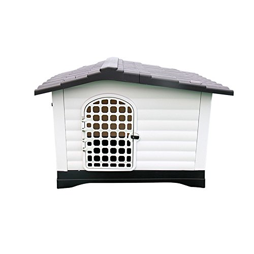 Pet Waterloo Nido de Perro-Nido de Mascotas Jaula de Perro Grande Cage de plástico para Mascotas Retriever de Gato Nido de Gato Extraíble y Lavable Cama de Perro Fossa Outdoor Dog House Waterproof