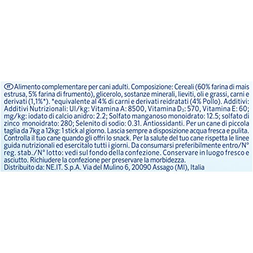 Purina Dentalife Golosina Dental para Perro Pequeño, Pack de 5 x 115 g - Total: 575 g