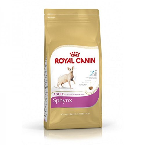 Real Canin Feline Breed Sphynx 400 g, Comida para gatos, Comida seca