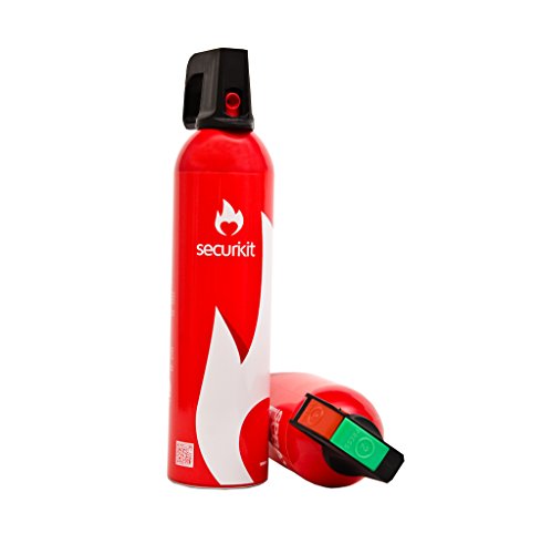 SECURIKIT Spray extintor Espuma para Coche y casa. Nuevo Lote CAD 10/23