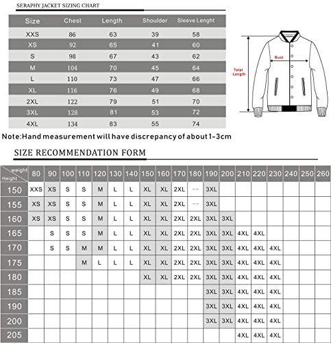 SERAPHY Unisex Sudadera Ropa Chaqueta de Beisbol para Army Suga Jin Jimin Jung Kook J-Hope Rap-Monster V 5420Real XXS