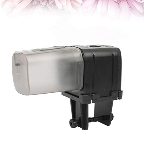 Balacoo Alimentador Automático de Tanque de Peces Alimentador de Tanque de Acuario Dispensadores de Alimentos para Peces para Accesorios de Acuarios sin Batería